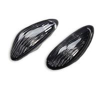 avdb-moto Pair of Front Turn Signals Compatible with SUZUKI GSXF 600 / GSX-F 750 WVA 1998-2007 (Black Smoke)