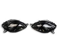 avdb-moto Pair of Front Turn Signals Compatible with SUZUKI HAYABUSA 1300 GSX-R WVA1 1999-2007 (Black Smoke)