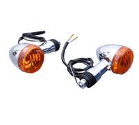 avdb-moto Pair of Front Turn Signals Compatible with SUZUKI INTRUDER 1500 2004-2009, BOULEVARD 650 2004-2012, VZ800 INTRUDER 800 12-16, VZ 1500 BOULEVARD 1500 09-10, VZR Intruder 1800 2006-17 (Orange)
