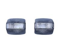 aVDB-moto Pair of Front Turn Signals lenses compatible with HONDA CBR 900 RR FIREBLADE 1994-1995, RVF 750R RC45 1994-1996, CBR 600 F PC31 1995-1996, CBR 900 RR 900RR SC28 1992-93 (Smoke)