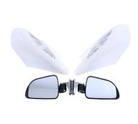 avdb-moto Pair of Rearview Mirrors compatible with HONDA ST1300 PAN EUROPEAN SC51 2002-2007, ST1300 PAN EUROPEAN SC51A 2008-2017 with Integrated Turn Signals (Transparente - White)