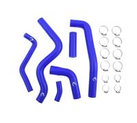 avdb-moto Water Radiator Hosesz Pipes Kit Compatible with YAMAHA FZ6 N FZ-6N FZ-6 2007-2015, FAZER 600 FZ6 RJ14 2007-2015 (Blue)