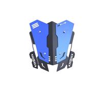avdb-moto Windshield/Windscreen compatible with YAMAHA MT15 MT-15 2018-2024, MT125 MT-125 2020-2024 Anodised Aluminum (Blue)