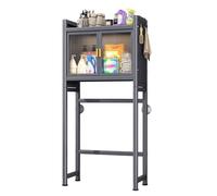 Avdnrya Washing Machine Rack Shelf - Over Toilet Storage Unit - Space-Saving Laundry Shelf Organizer