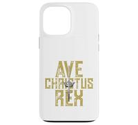 Ave Christus Rex Crown an Sword King Jesus Christ Case for iPhone 13 Pro Max