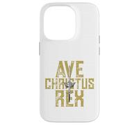 Ave Christus Rex Crown an Sword King Jesus Christ Case for iPhone 14 Pro