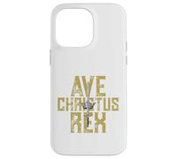 Ave Christus Rex Crown an Sword King Jesus Christ Case for iPhone 14 Pro Max