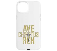 Ave Christus Rex Crown an Sword King Jesus Christ Case for iPhone 15 Plus