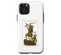 AVE CHRISTUS REX: Jesus Destroying the Devil Case for iPhone 11 Pro