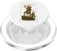 AVE CHRISTUS REX: Jesus Destroying the Devil PopSockets PopGrip for MagSafe