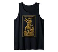 AVE Christus REX: Jesus Destroying The Devil Tank Top