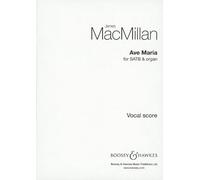 Ave Maria: mixed choir (SATB) and organ. Partition de chœur.