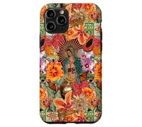 Ave Maria Mosaic Catholic Collage Mexican Floral Aesthetic Case for iPhone 11 Pro