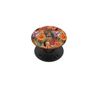 Ave Maria Mosaic Catholic Collage Mexican Floral Aesthetic PopSockets Adhesive PopGrip