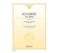 Ave Maria: op. 52/6. viola and piano. Edition séparée.