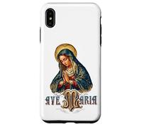 Ave Maria Schubert Latin Mass Blessed Mother Mary Catholic Case for iPhone XS Max