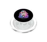 Ave Maria Virgin Mary Vaporwave Statue Art Studio Design PopSockets PopGrip for MagSafe