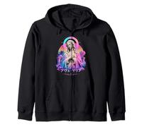 Ave Maria Virgin Mary Vaporwave Statue Art Studio Design Zip Hoodie