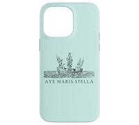 Ave Maris Stella Our Lady Blessed Mary Vintage Catholic Art Case for iPhone 14 Pro Max