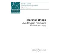 Ave Regina caelorum: mixed choir (SATB divisi) a cappella. Partition de chœur.