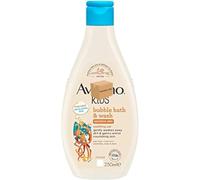 Aveano Kids Bubble Bath and Wash with Soothing Oat Extract 250ml, Foam Body Wash Developed for Your Little Superhero,Childrens Toiletries Sets