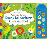 Avec mon doigt... Dans la nature - Livre musical