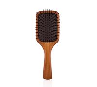 Aveda Mini Paddle Brush mini wooden paddle brush Brown