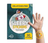 AVEELA Sleepy Stickers Melatonin Free for Kids and Adults (30 Pack) Sleep Patches for Kids, Natural & Sugar Free. Calm Patch to Sleep Better