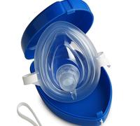 AVEEN CPR Mask with One-Way Valve for Emergency First Aid, Compact, Portable, and Essential for Emergency Response and Rescue"