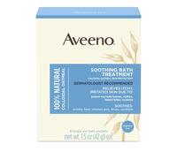 Aveeno 772-0188 Soothing Bath Treatment for Itchy, Irritated Skin, Pack of 8