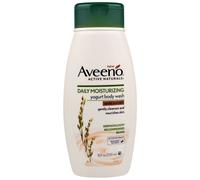 Aveeno, Active Naturals, Daily Moisturizing Yogurt Body Wash, Vanilla and Oats, 18 fl oz (532 ml)