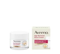 AVEENO Age Renewal Face Cream (1 x 50ml), Oat + Retinol Alternative, Gentle on Sensitive Skin, Helps Visibly Improve Wrinkles and Brighten Skin Tone, Skin Feels Instantly Moisturised, Fragrance Free