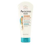 Aveeno Baby Aveeno Sensitive Skin Face & Body Gel Cream for Children with Prebiotic Oat, Clinical Proven 24 Hours Hydration for Soft Skin, Quick Drying and Lightweight, Hypoallergenic, 24 oz
