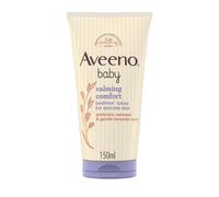 Aveeno Baby Calming Comfort Bedtime Lotion (1 x 150ml), Calming Lavender Scent & Prebiotic Oatmeal Baby Lotion, Gentle Formula, Hydrates and Helps Protect Delicate Skin, Moisturises Skin for 24 Hours