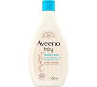 AVEENO Baby Daily Care Gentle Bath & Wash (1 x 400ml), Tear-Free Baby Wash with Gentle Fragrance with Prebiotic Colloidal Oatmeal, Gently Cleanses &
