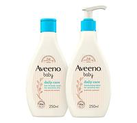 Aveeno Baby, Daily Care Set, Hair and Body Wash Plus Moisturising Lotion, for Sensitive Skin, 250 ml