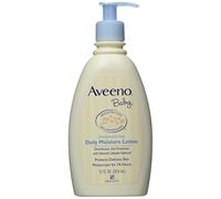 Aveeno Baby Daily Moisture Lotion, Fragrance Free, 12 Ounce (Pack of 2)