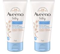 Aveeno Baby Dermexa Good Night Emollient Balm, 75 ml (Pack of 2)