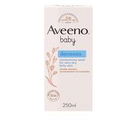 Aveeno Baby Dermexa Moisturising Wash (1x 250ml), Soothing Unscented and Soap-Free Baby Body Wash Developed to Gently Cleanse Delicate Skin, for Babies with Very Dry, Itchy Skin and Prone to Eczema