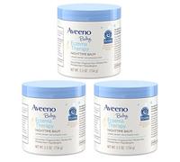 Aveeno Baby Eczema Therapy Nighttime Balm, With Natural Colloidal Oatmeal And Dimethicone For Dry Skin Relief, 5.5 Oz (Pack Of 3)