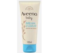 Aveeno Baby Hair & Body Wash Daily Care 100ml - Gentle Cleanser for Newborn & Sensitive Skin - Soap Free, Tear Free & Oat Extract Formula