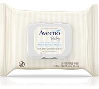 Aveeno, Baby Hand & Face Wipes, 25 Disposable Wipes