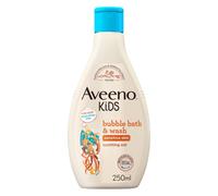 Aveeno Baby KIDS Bubble Bath & Wash 250ml | Enriched with Soothing Oat Extract |