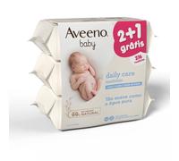 Aveeno Baby Pack Daily Care Baby Wipes 3x 72 Units