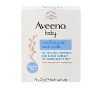 AVEENO Baby, Soothing Oat Bath Soak, 5 x 21g Bath sachets