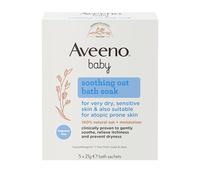 AVEENO Baby, Soothing Oat Bath Soak, 5 x 21g Bath sachets