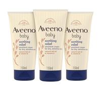 Aveeno Baby, Soothing Relief Emollient Cream 3 X 150 ml
