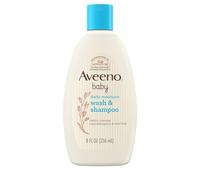 Aveeno Baby Wash & Shampoo For Hair & Body, Tear-Free, 8 oz.