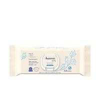 Aveeno Baby Wipes 64 Count Sensitive (Pack of 2)