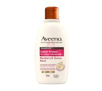 Aveeno Scalp Soothing Haircare Colour Protect Shampoo, Blackberry & Quinoa Blend, for Colour Treated Hair, Soothes Dry, Itchy & Flaky Scalp, Clinically Proven, Sulfate Free, 300ml